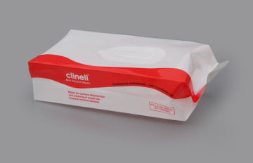 Custom Design Recyclable Wet Wipes Packaging Bag , Pet / Pe