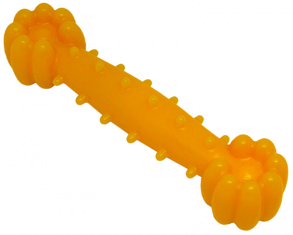 Percell 4,5 &quot;Nylon Dog Mastigar Osso Perfume Laranja