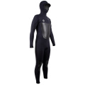 Seaskin 5/4mm Hooded Chest Zip Smooth Skin Wetsuit