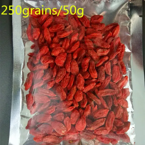 250 grains Certificated Dried Goji Berry