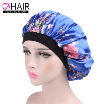 Wholesale Flower Satin Bonnets for Black Women and Girls