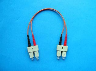Low Back Reflection Loss Simplex / Duplex SC Optical Fiber