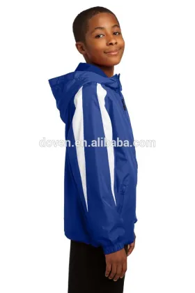 Boys custom polyester outwear jackets