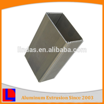 natural anodized electric equipment 6000 series extruded aluminum section