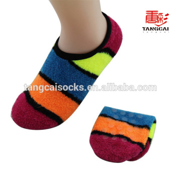 WSP-67 Hot Sell quality anti-slip stripe women spa socks