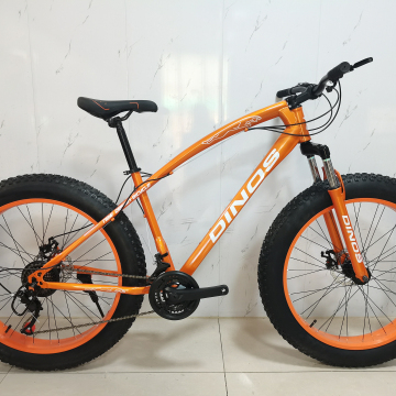 26x4.0 Fat Bike Snow Bike avec cadre en acier, fourche de suspension et frein à double disque - FY-B02
