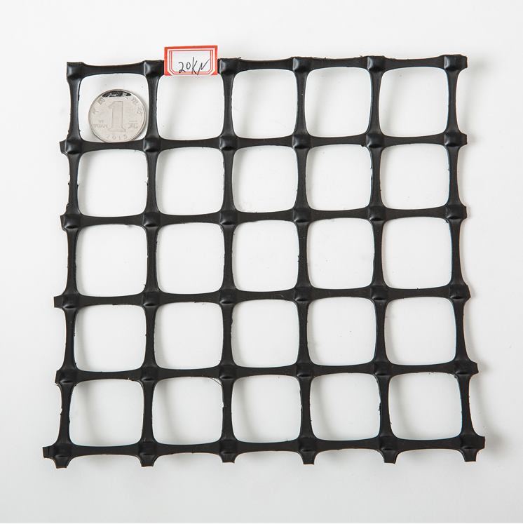 High Strength Plastic Geogrid / Polyester Mining Geogrid