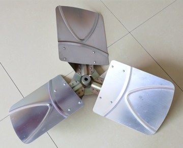 Galvanized Steel Axial Fan Blades for Refrigeration Applications