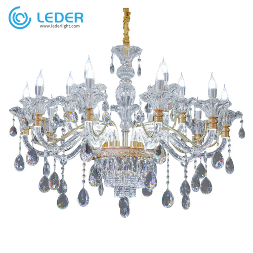 LEDER Crystal Pendant Lamps For Bedroom