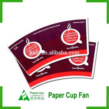 Custom paper cup fan for children