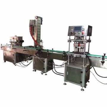 Remplissage automatique, plafonnement, rotation et étiquetage de la ligne de production pour les bouteilles en verre, les bouteilles en plastique et les canettes de traction faciles