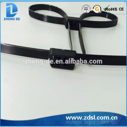 Self-locking Nylon Police Plastic Handcuffs