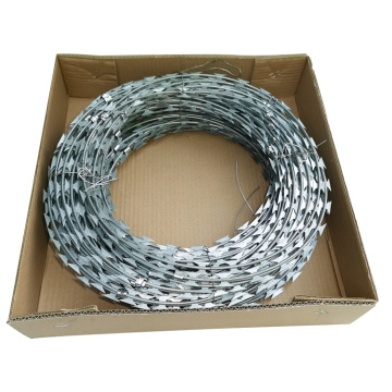 razor barbed wire for security fence