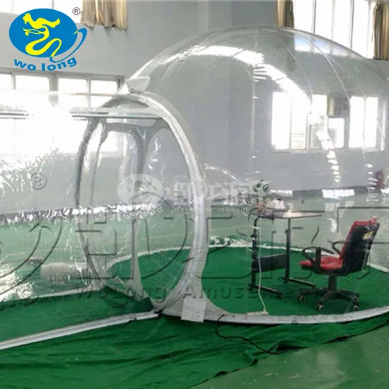 high quality inflatable bubble tent, clear inflatable lawn tent