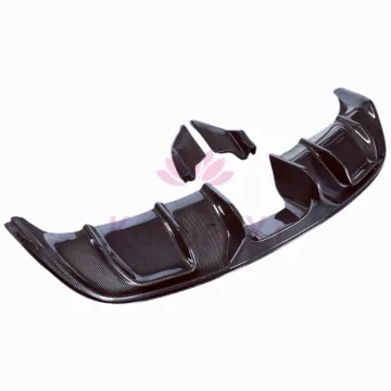 Carbon Fiber Rear Diffuser for Jaguar F-Type 2015-2019 Middle Exhaust Kit