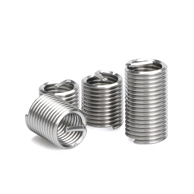 High Quality 304 Stainless Steel Wire Thread Repair Blade Helicopter Coil Insert Fastener