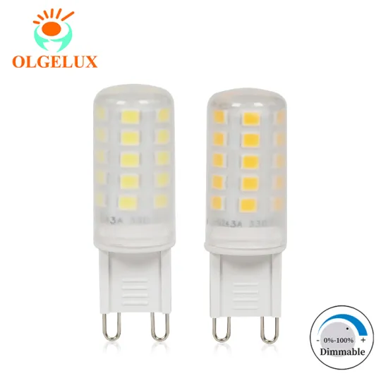 G9 LED Bulb Manufacturer: 3W 300LM AC120V No Flicker Dimmable Lighting
