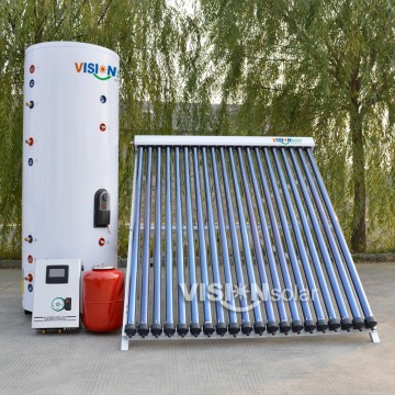 Closed Loop Split Heat Pipe Solar Water Heater Systems for Germany