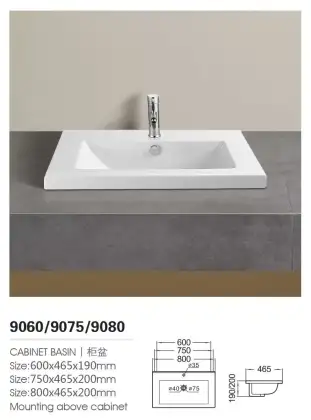 Special Design 703 Bathroom Cabinet Sink for Washing