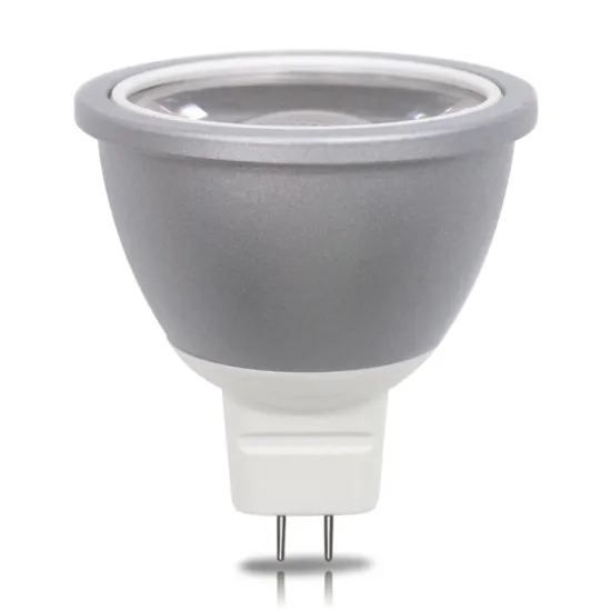 SHENPU Aluminum Housing MR16 Warm White Lamp - 3W/5W 12V DC