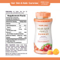 OEM/ODM Vitamin Biotin Hair Nail Skin Growth Gummies