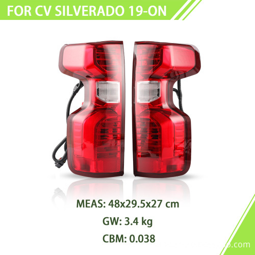 Diamond Quality LED Tail Light for Chevy Silverado 1500/2500/3500 19-23