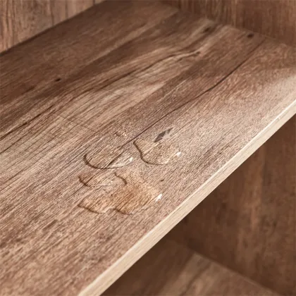 Linsy Antique Bookcase: Multi-Functional Modern Wooden Floor Bookshelf LS217X3-A