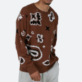 Paisley Muster Herren -Sweatshirts sind zum Verkauf angeboten