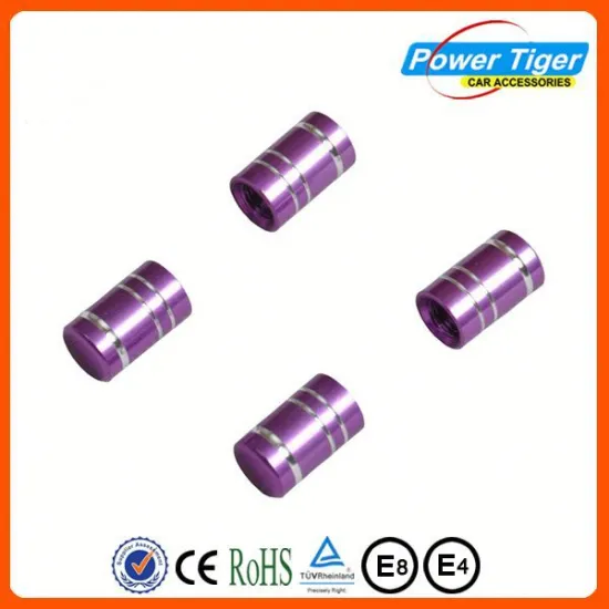 Colored Universal Aluminium auto tire valve with pressure indicator