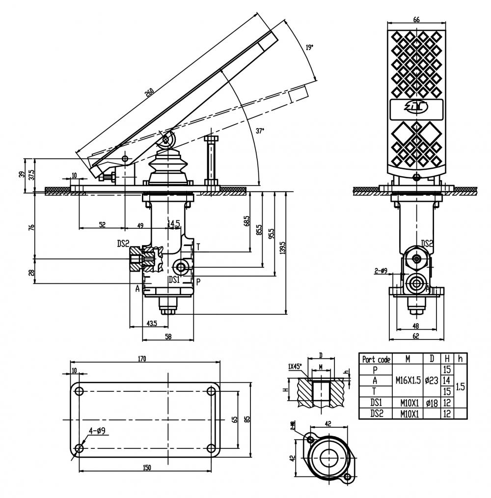 Single Circuit Hydraulic Brake Valve Pdf06 00