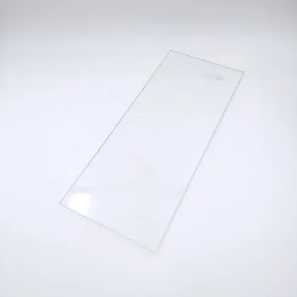dining table 12mm thick flat clear transparent safety custom tempered glass