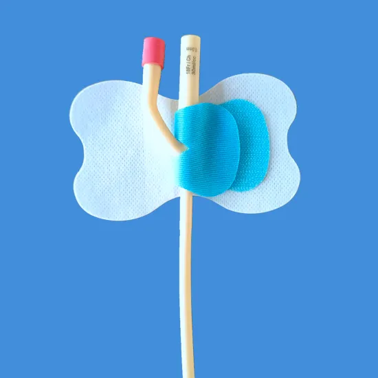 Secure Foley Catheter Leg Strap with Silicone Anti-Slip Design