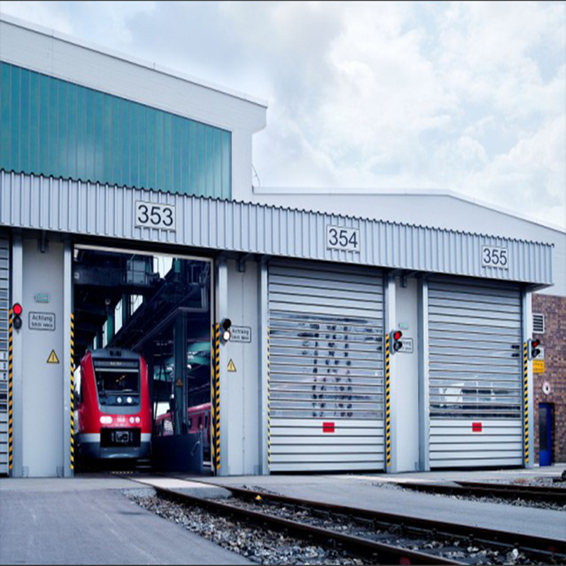 High Speed Open Close Metal Turbine Door