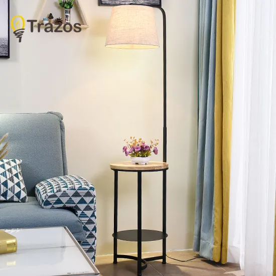 Led modern simple floor lamp standing lamp art decoration nordic style for living room bedroom study room light