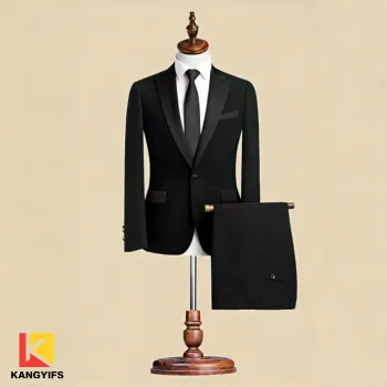 Versatile Black Suit for Wedding and Business Occasions