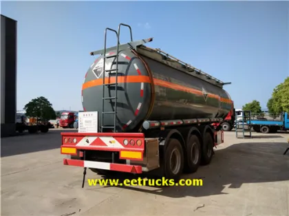 28500L 30T Hydrochloric Acid Trailer Tankers