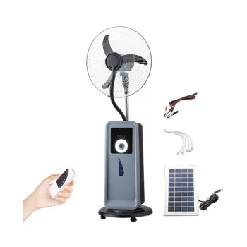 Wholesale Outdoor Industrial Air Cooler Fan with Water Spray - Factory Stand Mist Fan with Humidifier