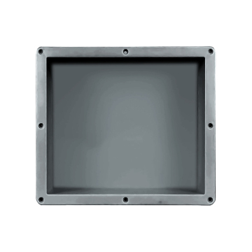 Mondeway 16\" x 14\" ABS Plastic Recessed Bathroom Wall Niches: Waterproof Single Shelf Shower Niche for Shower Room