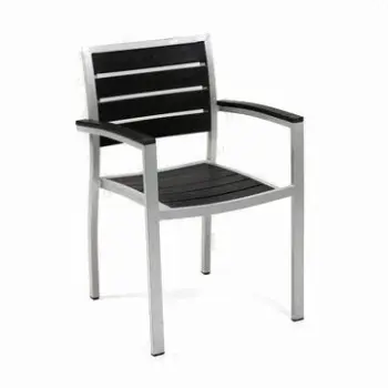 Contract Chair with Non-wood Slats