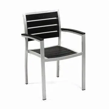 Contract Chair with Non-wood Slats
