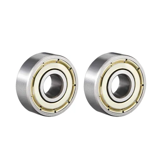 Double Metal Seal R3ZZ Deep Groove Ball Bearings 3/16x1/2x0.196 Inch