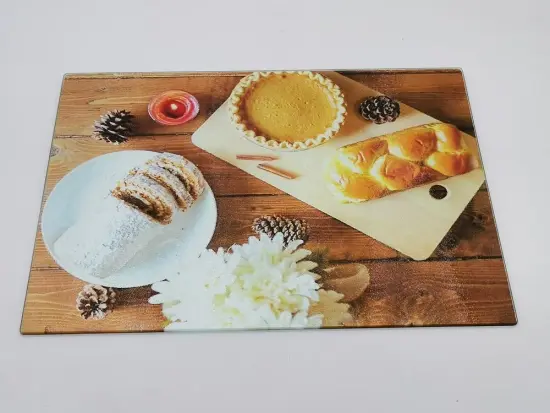 customized design tempered glass chopping board
