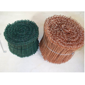 PVC Coated/Galvanized Double Loop Rebar Tie Wire