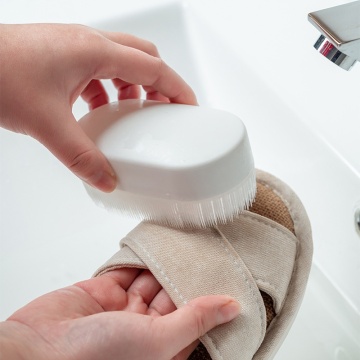 Multi-Functional Soft Bristle Laundry Brush for Gentle Shoe and Clothing Cleaning