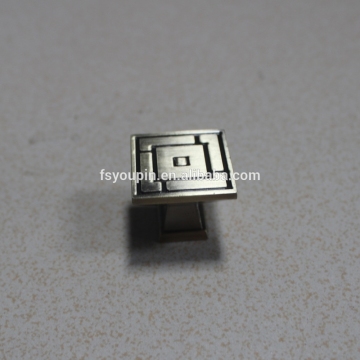 Square Design Antique Zinc Alloy Cabinet Handle & Knobs For Furniture