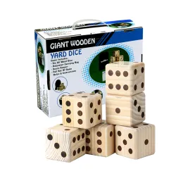 Wholesale Custom Backyard Lawn Garden Wooden Dice Game Set: Perfect for Kids and Adults