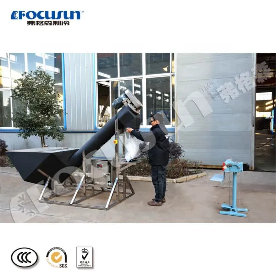 Focusun Semi-Automatic Edible Cube Ice Packing Machine