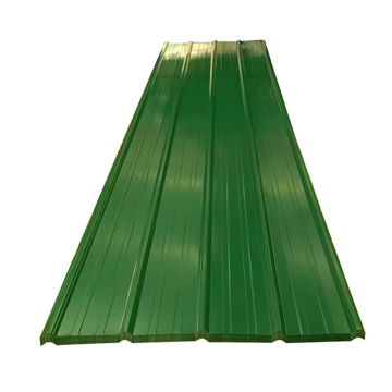 China Shandong Manufacturer's Colorful Coated Steel PPGI Profiled Corrugated Roofing Sheets Metal