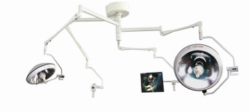 Built out camera system shadowless lamp