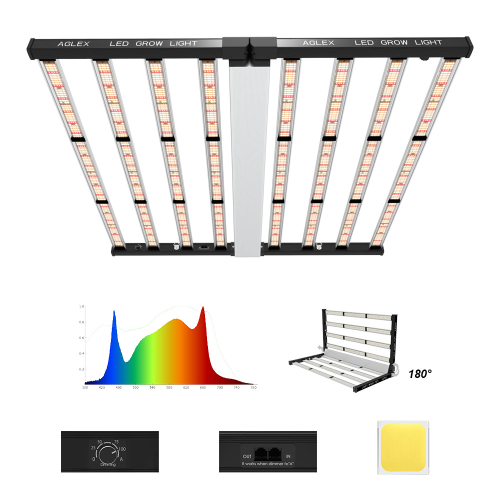 Vertical Hydroponic Systems 1000w Dimmable Plant Grow Light